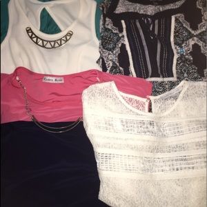 🎉 WOMENS BLOUSE/TOPS BUNDLE!!!! (4)